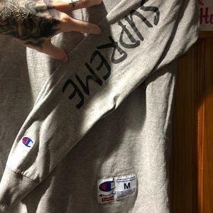 Supreme x Champion Long Sleeve